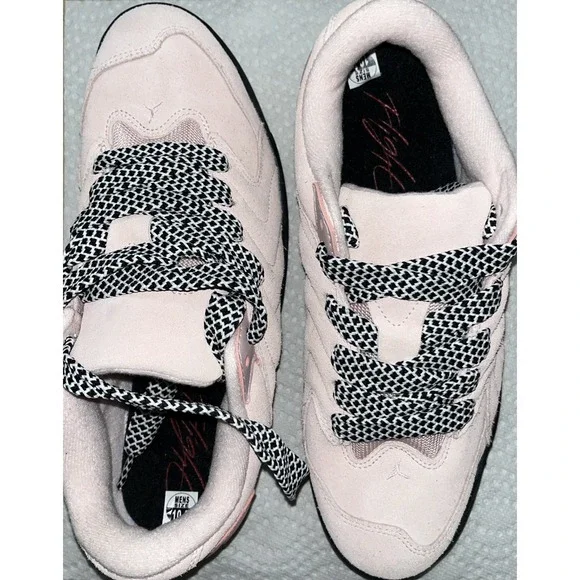 Air Jordan  US 10.5 Men's Pink/Black/Gum Atmoshphere Nike Session - IB3731 600 - Picture 4 of 5